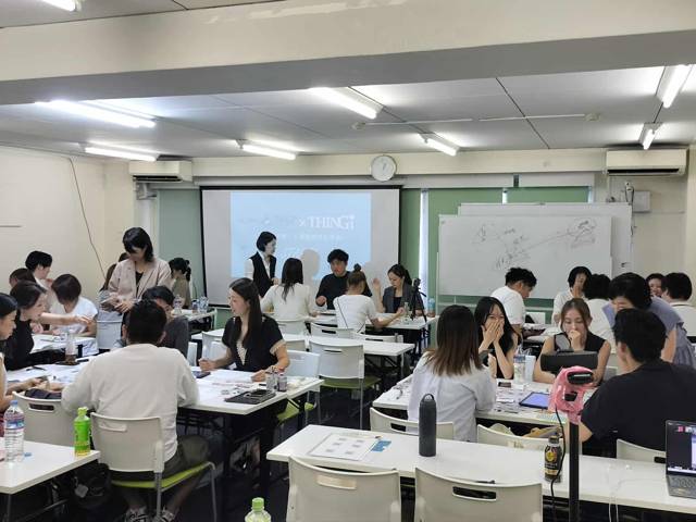 株式会社アイケアLaBoの研修風景